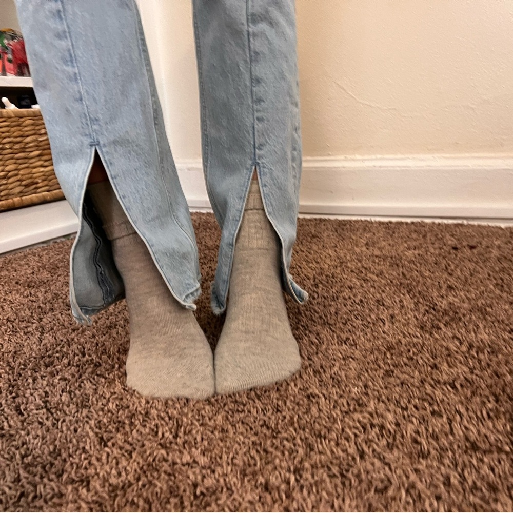 90s ultra high rise vertical inseam bootleg jean - Picture 5 of 15
